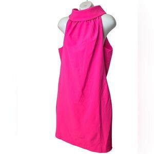 Sail to Sable Hydra Cowl Neck Button Down Back Dress